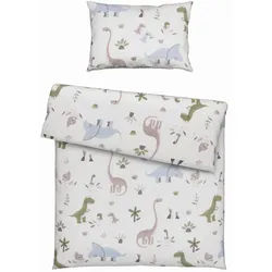 Avelia Babybettwäsche , Multicolor , Textil , Tier , 100x135 cm , Textiles Vertrauen - Oeko-Tex® , atmungsaktiv, saugfähig, bio , Schlafen, Babytextil-Kollektionen
