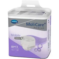 MoliCare® Mobile Super Inkontinenzslip, Zur Anwendung bei schwerster Inkontinenz, 1 Beutel = 14 Stück, Größe S/1, Bauchumfang 60-90 cm