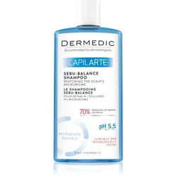 Dermedic Capilarte tiefreinigendes Shampoo für fettige Haare und Kopfhaut 300 ml