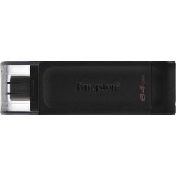 Kingston DataTraveler 70 64GB USB-Stick (USB 3.2) schwarz