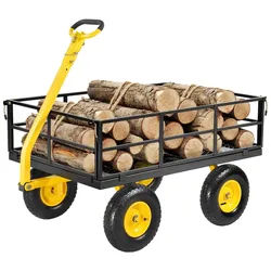 VEVOR Bollerwagen Transportwagen Gartenwagen Gerätewagen Handwagen 544,31kg Gelb