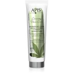 Apis Cannabis Home Care Regenerierende Handcreme mit Hanföl und Sheabutter 300 ml