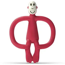 Matchstick Monkey Beißring Affe 1 St rot