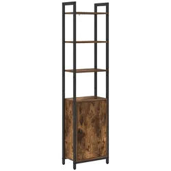 vidaXL Bücherregal Bücherregal Geräucherte Eiche 40 x 24 x 161 cm Holzwerkstoff, 1-tlg.