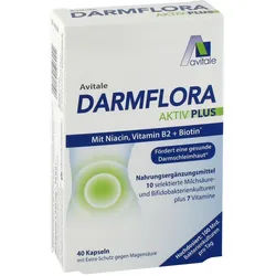 Darmflora Aktiv Plus 100 Mrd. Bakterien+7 Vitamine 40 ST