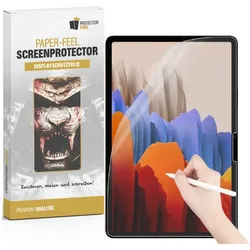 1x Paperfeel für Samsung Galaxy Tab S9 Displayschutz Schreiben Malen Skizzieren matt Anti-Reflex entspiegelt Screen-Protector