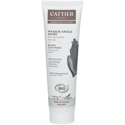 Cattier Maske mit schwarzer Bio-Tonerde