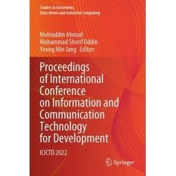 Proceedings Of International Conference On Information And Communication Technology For Development Kartoniert (TB)