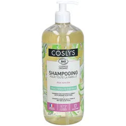 Coslys® Familien-Shampoo Aloe Vera Bio alle Haartypen 1000 ml Pumpflasche
