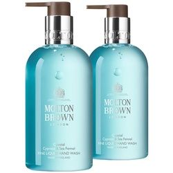 Molton Brown Coastal Cypress & Sea Fennel Fine Liquid Hand Wash Doppelpack (2er Set) Seife 600 ml