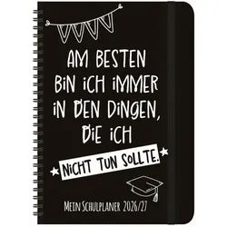 Korsch Verlag Schülerkalender Schülerkalender Am besten 2026/2027