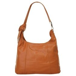 Cluty Shopper, echt Leder, Made in Italy braun