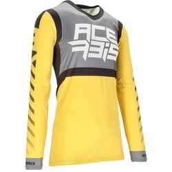 Acerbis X-Flex Five Motocross Jersey, grau-gelb, Größe XL für Männer