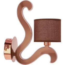 Wandleuchte , Schwarz, Goldfarben , Metall , 10x30x26 cm , RoHS, Europäischer Sicherheitsstandard , einfach zu transportieren , Lampen & Leuchten, Leuchtenserien