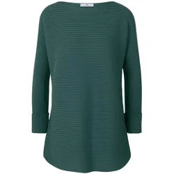 Le pull encolure bateau Peter Hahn turquoise