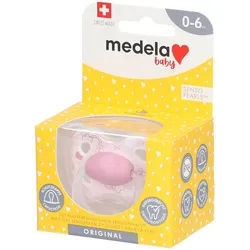 Medela Sucette Original Rose 0-6 Mois