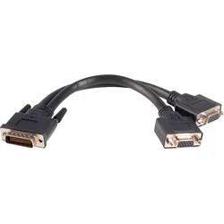 ST DMSVGAVGA1 - DMS-59 Adapterm, DMS-59 Stecker auf 2x VGA Buchse