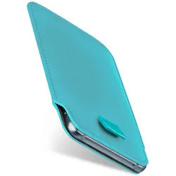 moex Pull Case Huawei P40 Pro Einsteckhülle Leder Optik