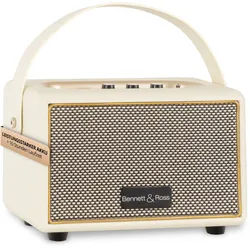 Bennett & Ross BB-820CW Blackmore Junior Bluetooth Akku Lautsprecher Creme-Weiß