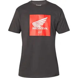 FOX Honda Premium Update T-Shirt, schwarz-rot, Größe S für Männer