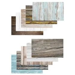 Caruba Hintergründe 10 Pack (5x2 flache Lagen) Holz