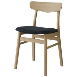 Hammel Furniture Esszimmerstuhl Mosbøl, Stuhl, Massivholz mit gepolstertem Sitz – robust & komfortabel, Dänische Handwerkskunst, modern & langlebig - Dining by Hammel grau
