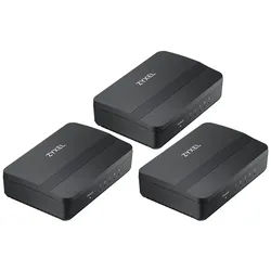 ZYXEL Desktop-Switch GS-105S v2 5Port 3er Pack