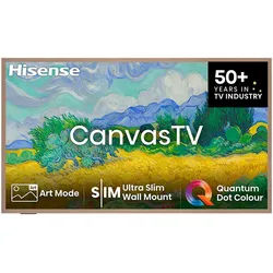 Hisense 55S7NQ QLED-Fernseher (139 cm/55 Zoll, 4K Ultra HD, Smart-TV, 4K UHD QLED) schwarz