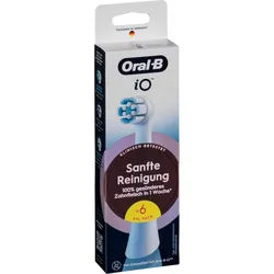 Oral-B Aufsteckbürsten iO Aufsteckbürsten Sanfte Reinigung 6er weiß