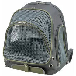 TRIXIE Tiertransporttasche Rucksack Lyla grau/blau für Hunde blau|grau