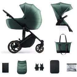 Kinderkraft Prime 2 2in1 Dark Green, Grün