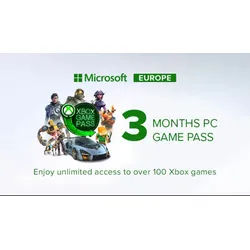 Xbox Game Pass 3 Monate PC