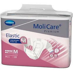 MoliCare® Premium Elastic 7 Tropfen Größe M Einweghosen 3x30 St weiss Frauen