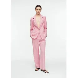 comma 7/8-Hose Hose Tailored Pants aus Viskosemix rosa 44