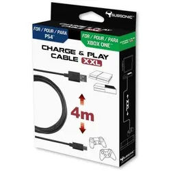 Charging cable - Wired Charging cable for wireless game controller - Sony PlayStation 4