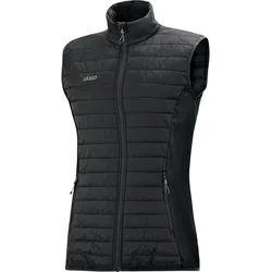 JAKO Steppweste Premium (elastisches Material, Seitentaschen mit Reißverschluss) schwarz Damen