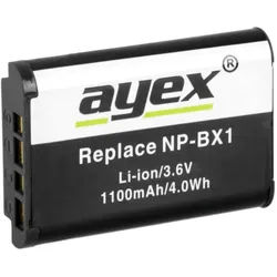 ayex NP-BX1 für Sony CyberShot Kamera-Akku