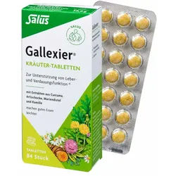 Salus Gallexier Kräuter-Tabletten 84 St Tabletten