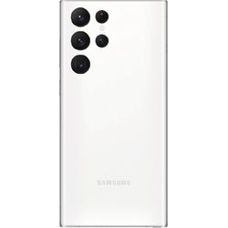 Samsung Battery Cover für S908B Samsung Galaxy S22 Ultra - phantom white (Galaxy S22 Ultra), Smartphone Hülle, Weiss
