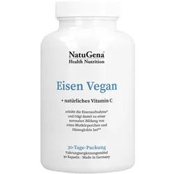 Eisen VEGAN aus Curryblatt – mit natürlichem Vitamin C aus Acerola 90 St