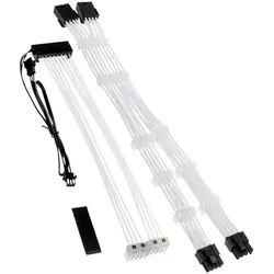 Lian Li Lian Li Computer, Strom Kabel [2x ATX-Stecker 8pol. (6+2), ATX-Stecker Stromkabel, (300.00 cm) orange