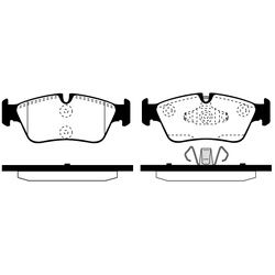 RAICAM Bremsbeläge Vorne Rechts Links für BMW 3 1