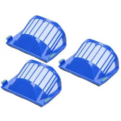 McFilter Saugroboter Zubehör-Set (Filter) geeignet für iRobot Roomba 600 Serie, (3-tlg), Filterzubehör, 3x Filter blau