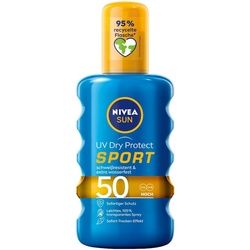 NIVEA - NIVEA SUN UV Dry Protect Sport Transparentes Spray LSF 50 Sonnenschutz 200 ml