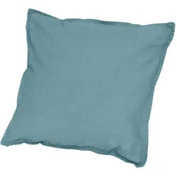 Traumhaft gut schlafen – Stone-Washed-Bettwäsche, 100% Baumwolle, in versch. Farben und Größen - 40 x 40 cm/Jade