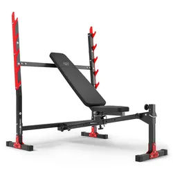 Verstellbare Hantelbank mit Hantelablage MH-L107 2.0 - Marbo Sport