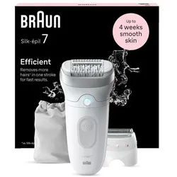 Braun - Epilierer 'Silk-épil 7-041' in Weiß/Silber Sonstige 1 St weiss Frauen