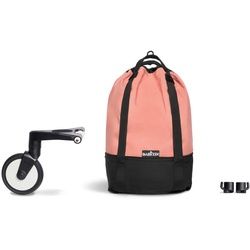 Stokke Kinderwagenausstattung , Rosa , Kunststoff, Textil , 38x45x30 cm , Baby on Tour, Kinderwagen, Kinderwagenzubehör, Sonstiges Kinderwagenzubehör