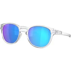 Oakley Sonnenbrille Latch Polarisiert (Glasfarbe: Prizm sapphire polarized) transparent matt - 1 Brille