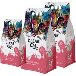 Clear Cat Blanco Baby Powder Bentonitstreu 10l+5l